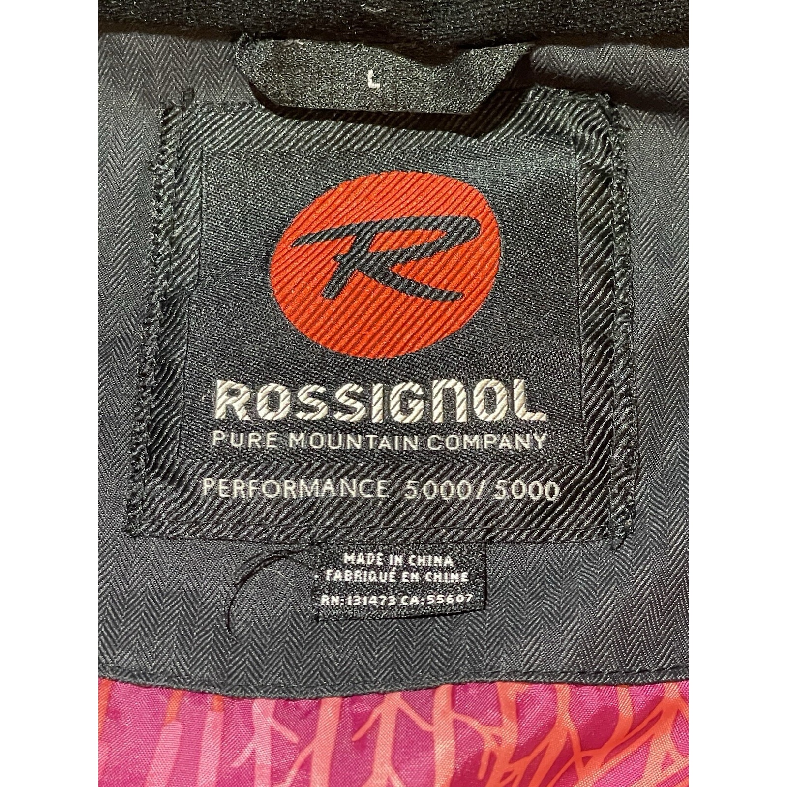 Euc!! Rossignol Performance 5,000 Women’s Size Large Black Ski Jacket — image 5 of 8